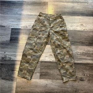 American Eagle Outfitters Camouflage Wide Leg Pants
